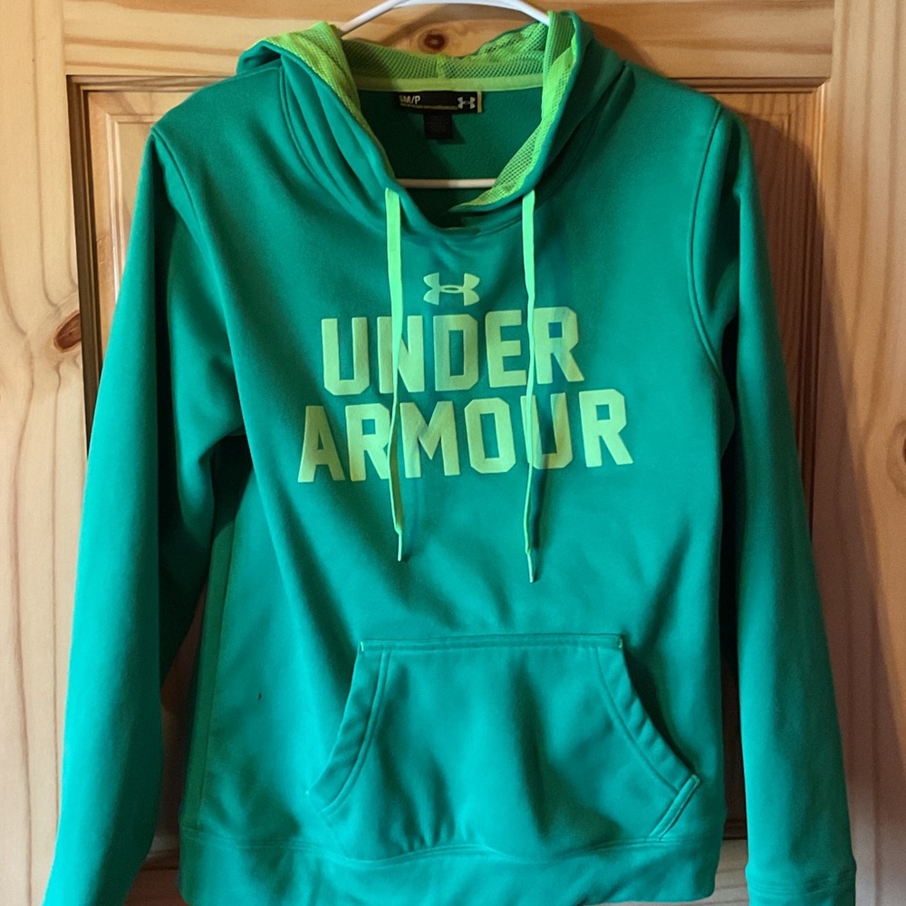 Under Armour Green Pullover Hoodie